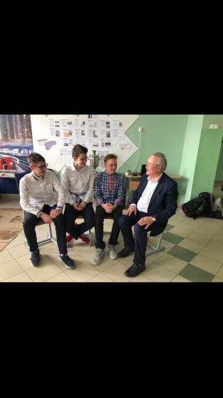 Встреча с народным писателем Удмуртии, членом Союза писателей России с Вячеславом Ар-Серги.